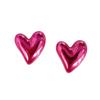 Pegatina para refrigerador con diseño de amor, estilo retro, galvanizada, creativa, nórdica, con impresión magnética de viento, papel fotográfico con nota.