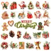 Imán de Refrigerador de Muñeco de Nieve Navideño Más Popular de Amazon Decoración de Pegatina Magnética para Refrigerador de Invierno con Papá Noel y Copo de Nieve