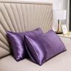 Venta al por mayor de fábrica funda de almohada de seda personalizada Seda de morera Seda satén Seda helada satén bolsillo para almohada almohada estilo europeo