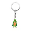 Centenas de St. Pingentes de Chaveiro Dia de São Patrício, Decorações de Chaveiro Chapéu Verde DIY de Borracha Macia em PVC, Itens de Presente