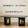 Mesa de Centro de Madeira Maciça com Tampo de Mármore Suporte Pernas de Base Redonda Estilo Chinês Mesa Lateral Pequena de Luxo Leve Pernas de Mesa Estilo Vintage