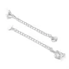 Pulsera Collar Cadena de Extensión de Acabado Hebilla Corazón de Melocotón Recubierta de Cobre y Hierro Rellena de Oro 14/18K Accesorios para Joyería DIY Hechos a Mano