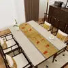 Nuevo Mantel de Mesa Estilo Chino Mantel Impermeable y a Prueba de Aceite Imitación Madera Mesa de Café Mantel Mesa de Comedor Mantel Aislante Mantel Antiescaldado Mesa de Té