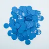 Fábrica 25mm Fichas Plásticas Fichas Coloridas Moedas de Jogo Acessórios para Jogo de Bingo Ensino Moedas Plásticas