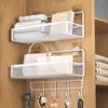 Estante de Almacenamiento para Inodoro Estante de Almacenamiento de Pared sin Perforaciones Cesta Colgante Cocina Inodoro Montado en la Pared Estante de Baño Estante de Almacenamiento