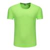 Camisetas de Malla de Secado Rápido con Logo Personalizado, Camisas Publicitarias para Adultos y Niños, Ropa de Trabajo de Manga Corta con Cuello Redondo, Ropa Deportiva Personalizada