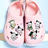 Pochacco Pacha Perro Charms para Zapatos Lindos Dibujos Animados Zuecos Hebilla de Zapato Accesorios Pvc Caucho Suave Decoraciones para Zapatos