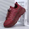 Sapatos Leves para Caminhada para Idosos, Sapatos para Mãe de Meia-Idade e Idosa, Sapatos Casuais Respiráveis com Solado Macio Antiderrapante para Idosos, Zuli Jian Feminino