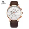 Relógio Masculino Augusten Brand Transfronteiriço Multifuncional Moda À Prova d'Água Cronógrafo Relógio de Quartzo Mostrador Grande