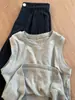 Estilo Garota Popular com Alça Larga no Ombro, Regata Interna Estilo Racer para Mulheres Usarem no Verão, Versátil, Cobre o Peito, Sem Manga, com Alças, Top Básico