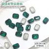 Joias para Nail Art Esmeralda Atacado Gota d'Água Cintilante Coração Ovo de Pomba Ponta Inferior Diamante Vidro com Formato Especial Decoração de Diamante para Unhas