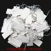 Envío Gratis 3*4.5 Cuerda Elástica Grande Etiquetas en Blanco para Colgar para Bolsas, Ropa, Iluminación, Etiquetas de Precio, Etiquetas de Etiqueta, 100 Piezas