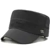 Novo chapéu plano dos homens verão moda tendência verão casual protetor solar boné malha respirável rede de pesca cap