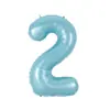Globos de Papel de Aluminio Digitales de 32 pulgadas Globo de Feliz Cumpleaños Decoración de Fiesta Arreglo Globos Digitales Flotando en el Aire Venta al por Mayor