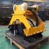 Compactador Vibratório de Alta Frequência para Escavadeira para Proteção de Encostas de Margens de Rios e Compactação de Fundações, Compactador Hidráulico para Escavadeira