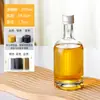 Botella de Vodka, Botella de Vino Extranjero, Una Libra, Dos Libras, Botella de Vino Blanco Transparente Esmerilado con Embalaje, Botella de Vino Vacía Repackaged de Vino de Frutas