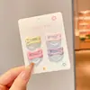 Pinza de Nube para Niña Estilo Coreano Simple de Tela Lunares Pinza BB para Parte Trasera de la Cabeza o Flequillo
