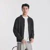 Cárdigan de Punto con Solapa de Hilo de Flor Yizhi 2026 Estilo Lujo Ligero Otoño/Invierno para Hombre Ropa Exterior Cálida Top Casual para Superponer