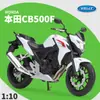 Welly Willy 1:10 Kawasaki Ninja 650R Simulación Aleación Motocicleta Terminada Modelo de Máquina Pesada Coche Juguete
