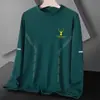 Camiseta de Terciopelo Doble Cara de Cuello Alto y Manga Larga para Otoño e Invierno, Ajustada, Casual, Camiseta Básica para Hombre y Mujer, Cuello Solapa, Engrosada, Top Cálido