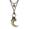 Nuevo collar de plumas largas zen chino para mujer, estilo étnico retro, cadena de lana superpuesta, nuevos accesorios bohemios