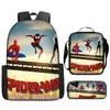 Mochila Escolar Homem-Aranha De Volta ao Lar Mochila do Spiderman Expedição Heroica Mochila de Desenho Animado Europeu e Americano