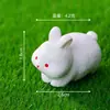 Lindo Conejito de Peluche Esponjoso Juguete DIY de Moda Caja Sorpresa Bolsita Sorpresa Accesorios Adornos de Escritorio Hechos a Mano