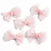 Fio com glitter cor macaron laço ornamento acessórios sapato chapéu decoração feito à mão DIY adorno de cabeça acessórios de cabelo material acessórios
