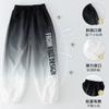 Pantalones de secado rápido de seda de hielo para niños, verano 2023, nuevos pantalones antimosquitos de verano, pantalones deportivos para niños grandes, verano fino
