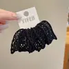 Faixa de Cabelo Colorida com Recorte para Crianças, Corda de Cabelo de Cavalo Alta para Meninas, Elástico de Borracha de Alta Elasticidade e Durabilidade, Acessórios de Cabelo