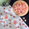 Atacado de fábrica Ouro Vermelho Sul pétalas de vidro folhas de árvore diy feito à mão Headdress Hanfu material de grampo de cabelo antigo
