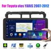 Aplicável a Toyota Vios Yaris 2007-2012 Navegador de carro Android imagem de ré máquina tudo-em-um para carro