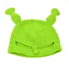 Chapéu de Tricô Feito à Mão Estilo Tiktok do Shrek Outono e Inverno Quente Criativo Personalizado Protetor de Orelhas Atacado
