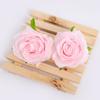 Cabeça de rosa artificial, acessórios de flores de rosas artesanais, arranjo de flores para parede, corsage, decoração de cabeça de carro, casamento, dia dos namorados