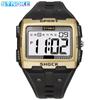 Producto de Fábrica Reloj Digital Deportivo para Hombre Synoke Resistente al Agua Luminoso Pantalla Grande Cuadrado para Exterior Correr Camping Estudiante