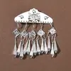Accesorios para el Cabello de Estilo Étnico para Niños, Adornos para el Cabello, Collares, Cadenas para la Frente Estilo Xizang Étnico Miao, Pinzas para el Cabello para Niñas de Grupos Étnicos Minoritarios en Áreas Miao, Adecuado para Fotos