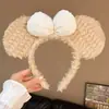 Linda Diadema de Peluche para Mujer, Nuevo Estilo de Dibujos Animados 2026, Adorable Pinza de Pelo Diadema, Accesorio para Fotos de Viaje, Versátil