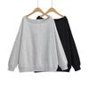 Sudadera de Punto con Cuello Inclinado American Spice Girls Otoño Temprano Nueva Moda Estilo Relajado Top Casual S20944