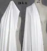 Tela para Camisa Blanca de Color Sólido Anti-Arrugas Sin Planchado Ropa Diseño Graduación Tela para Camisa Drapeada Tela de Algodón Seda de 80 Hilos