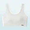 Ropa interior de período de desarrollo de verano para niñas de 12 a 18 años, Hermoso Espalda Transpirable Estudiante Deportivo Chaleco a Prueba de Impactos