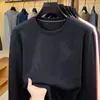 Sudadera para Hombre Tallas Grandes 150kg Portátil Otoño 2026 Nueva Sudadera Casual con Estampado de Cuello Redondo para Hombre Talla Grande