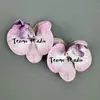 Cabeça de Flor de Orquídea Phalaenopsis Artificial, Textura de Película Impressa em 3D, Buquê Exquisito para Decoração de Casamento e Lembrança