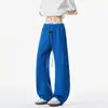 Pantalones casuales para hombre con estampado de escamas de dragón estilo americano, pierna recta para primavera y otoño, pantalones ligeros y transpirables para hombre, corte limpio, pantalones de chándal con dobladillo curvo para hombre
