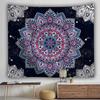 Tapiz Bohemio Mandala Nórdico Estilo Ins Colgante de Pared Personalizado Decoración de Dormitorio Cabecera Habitación Remodelación