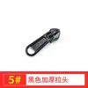 Cremallera de mochila de metal spot engrosada No. 3 No. 5 cerradura de nylon para equipaje deslizador No. 8 No. 10 venta al por mayor