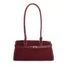 Bolsa de Ombro Retro de Alta Qualidade para Commuter Feminino 2025 Nova Bolsa Simples de Camurça Bolsa Platina