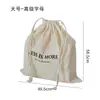 Bolsa de algodón puro con cierre de cordón para organizar y guardar artículos, a prueba de humedad y moho, perfecta para proteger bolsos de cuero