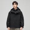 Nova Tendência da Moda Masculina de Inverno Amantes Jaqueta de Penas Três em Um Multicor para Homens e Mulheres ao Ar Livre