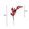 Simulação fruta vermelha fruta rica simulação azevinho faça você mesmo flor de simulação fruta vermelha recortes ornamentos fabricantes atacado acessórios decorativos