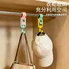 Ganchos para tuberías tipo dopamina con clip, clips de cocina, instalación sin taladro, ajustables, adecuados para varios tamaños de tubería, toallero de plástico